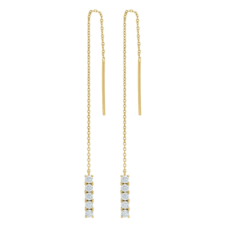 Papillon Ohrringe Gold