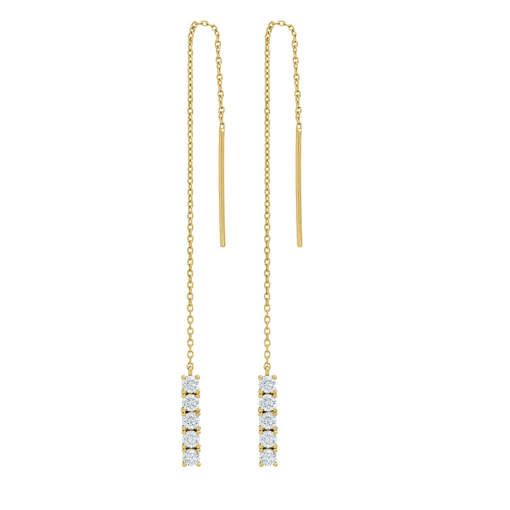 Papillon Ohrringe Gold