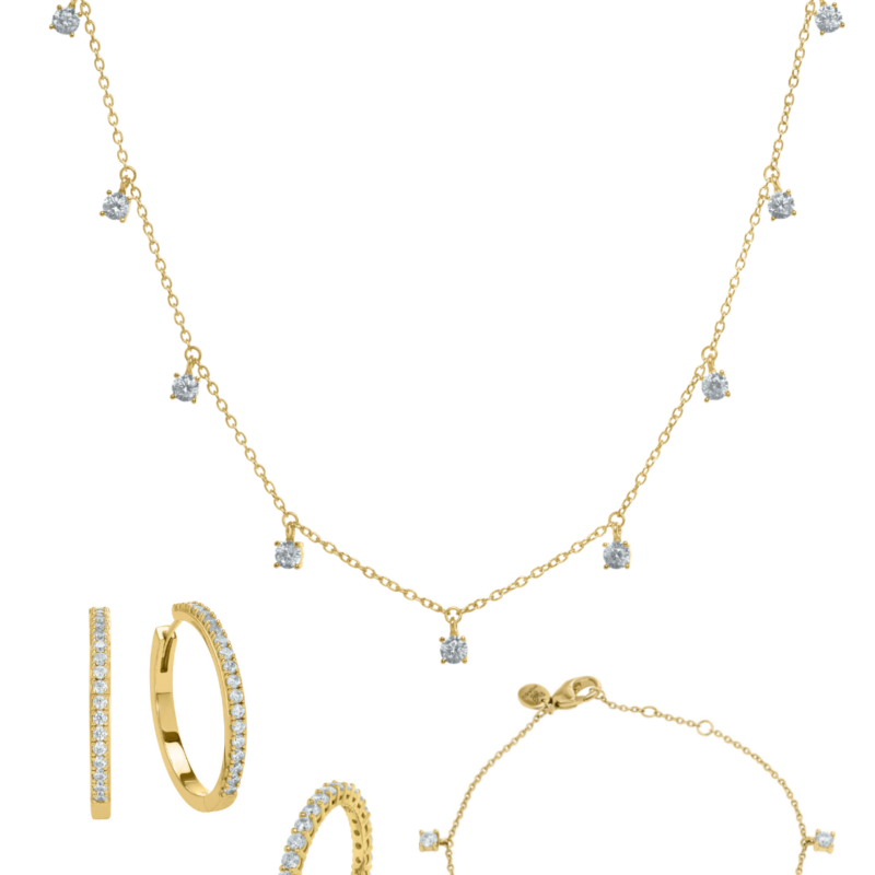 minou Vlinder Set Gold Juwelier Kopp Heidenheim