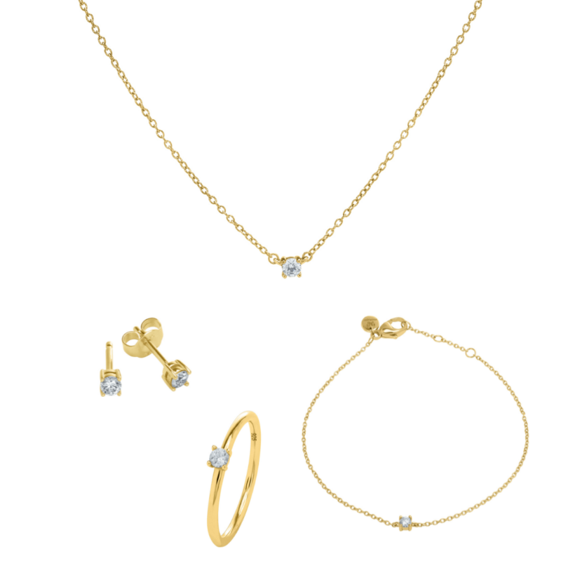 minou Vlinder Set Gold Juwelier Kopp Heidenheim