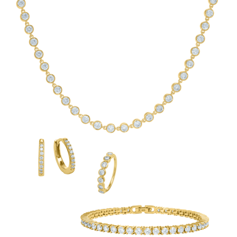 minou Butterfly Set Gold