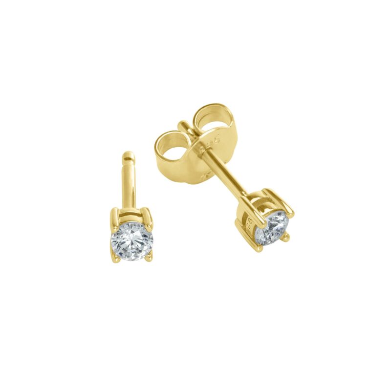 minou Vlinder Ohrringe Gold