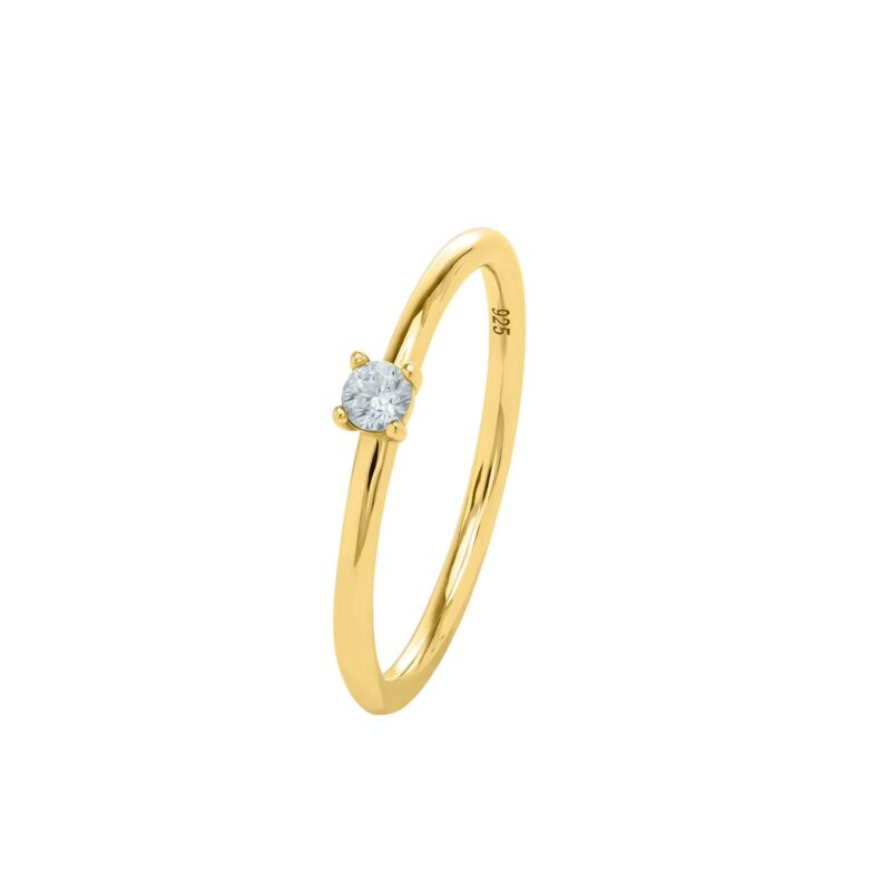 minou Vlinder Ring Gold